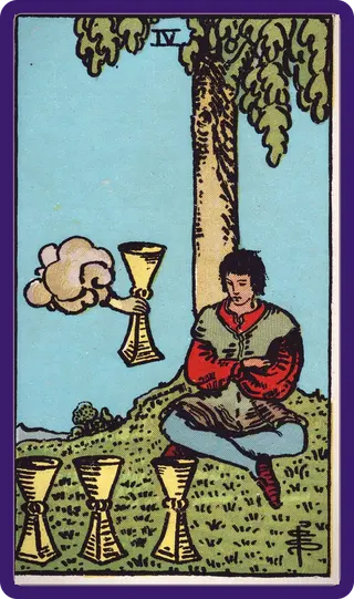 Four of Cups