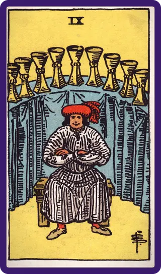 Nine of Cups