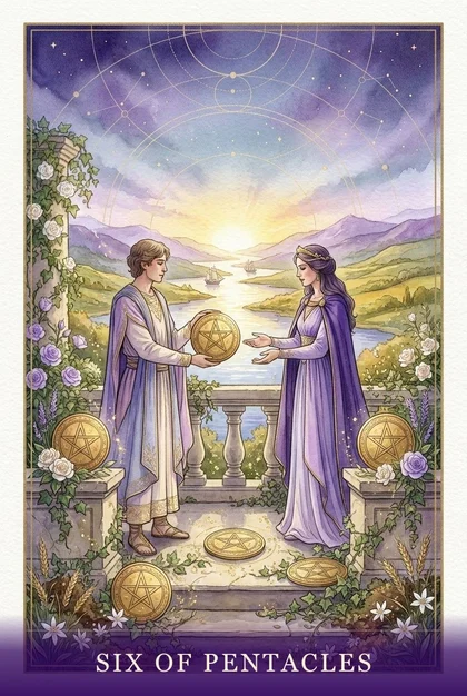 Six of Pentacles