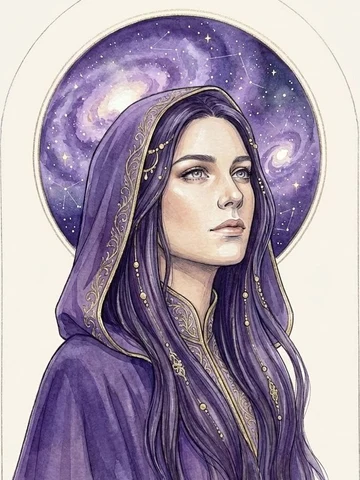 Andromedan archetype portrait