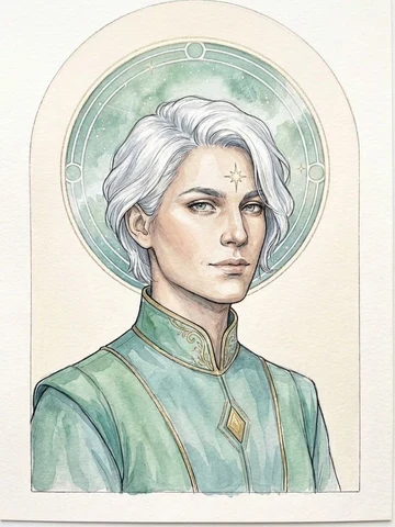 Arcturian archetype portrait